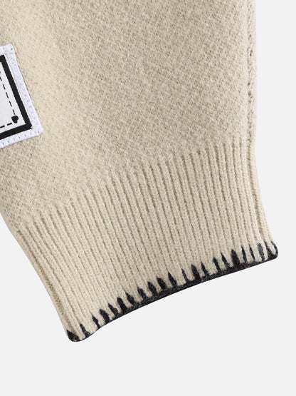 [Pre-Order] Aelfric Eden Boxy Dachshund Knit Pullover Hoodie