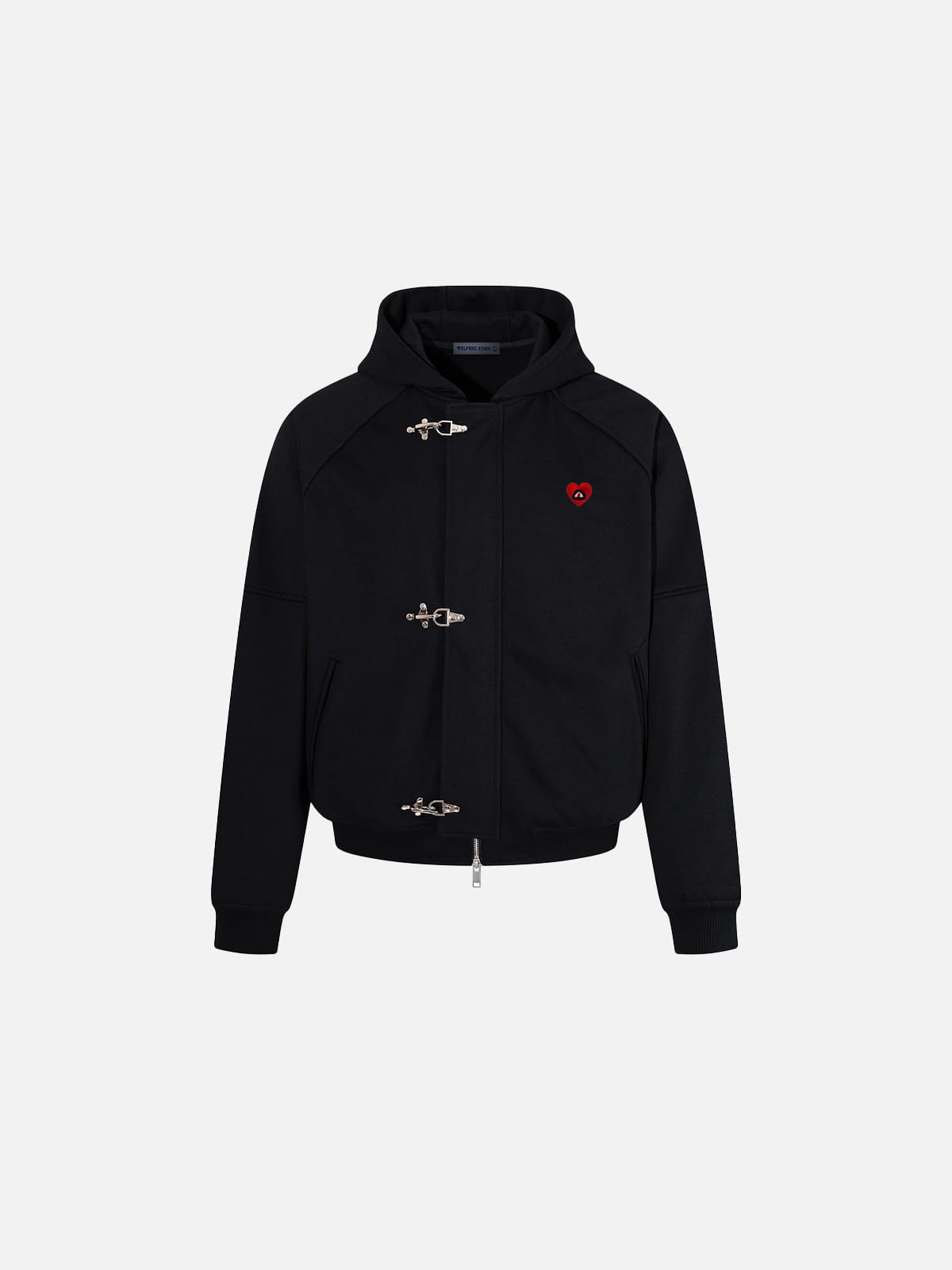 Aelfric Eden Fireman Clasp Zip Up Hoodie