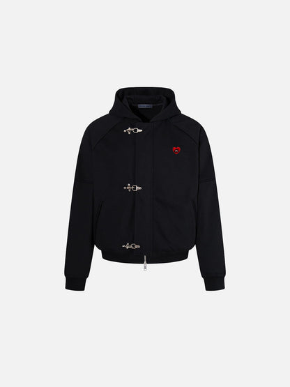 Aelfric Eden Fireman Clasp Zip Up Hoodie