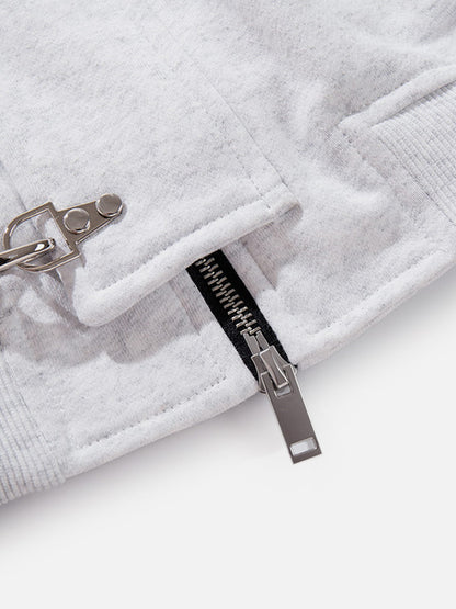 Aelfric Eden Fireman Clasp Zip Up Hoodie