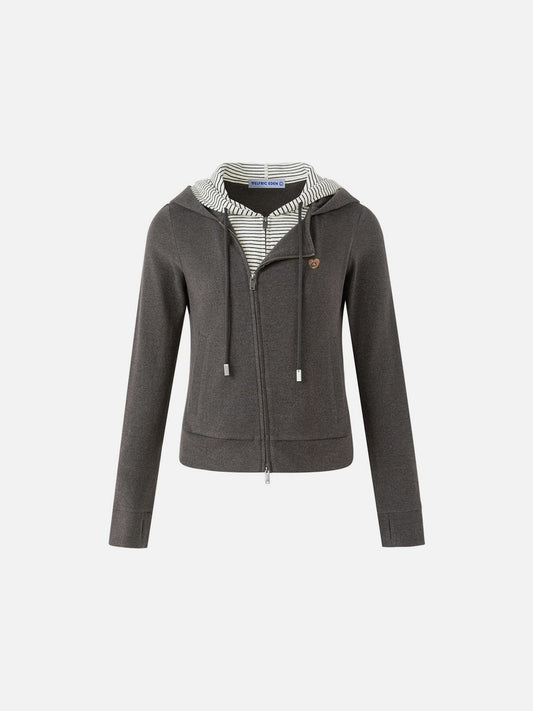 Aelfric Eden Layered Zip Up Hoodie