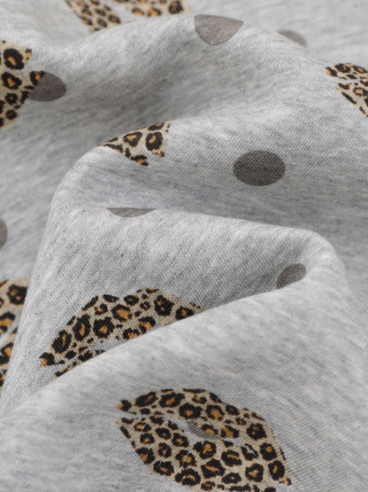 Aelfric Eden Leopard  Zip Up Hoodie