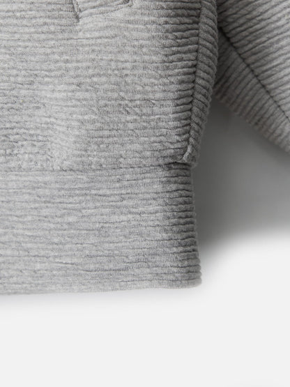 Aelfric Eden Textured Asymmetrical Zip Up Hoodie