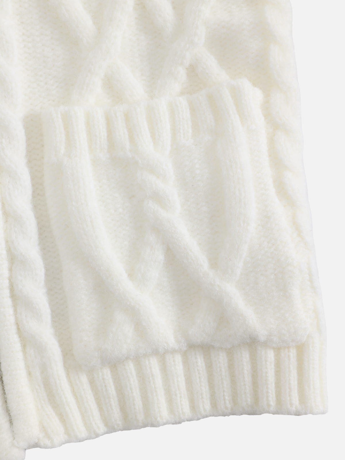 Aelfric Eden Cable Knit Toggle Zip Cardigan