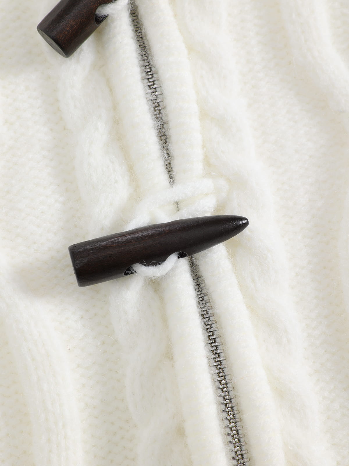 Aelfric Eden Cable Knit Toggle Zip Cardigan