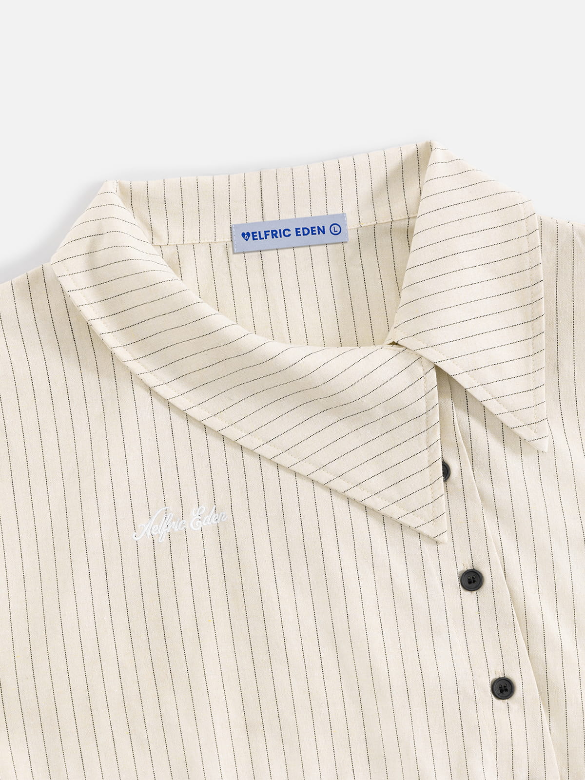 [Pre-Order] Aelfric Eden Asymmetric Button Long Sleeve Shirt