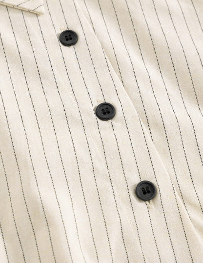 [Pre-Order] Aelfric Eden Asymmetric Button Long Sleeve Shirt