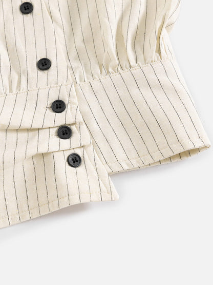 [Pre-Order] Aelfric Eden Asymmetric Button Long Sleeve Shirt