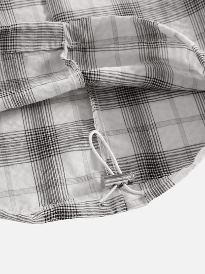 Aelfric Eden Plaid Button Fly Pants
