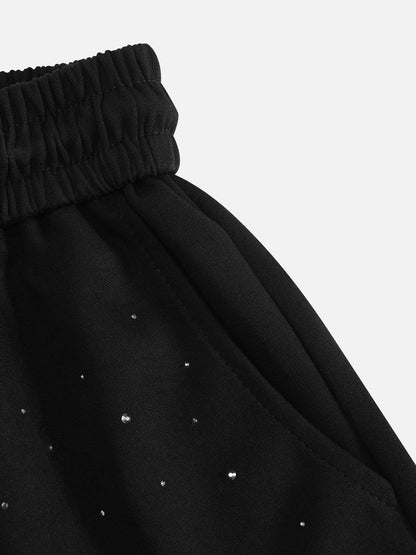 Aelfric Eden Rhinestone Baggy Barrel Sweatpants