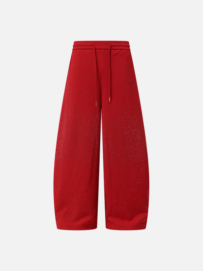 Aelfric Eden Rhinestone Baggy Barrel Sweatpants