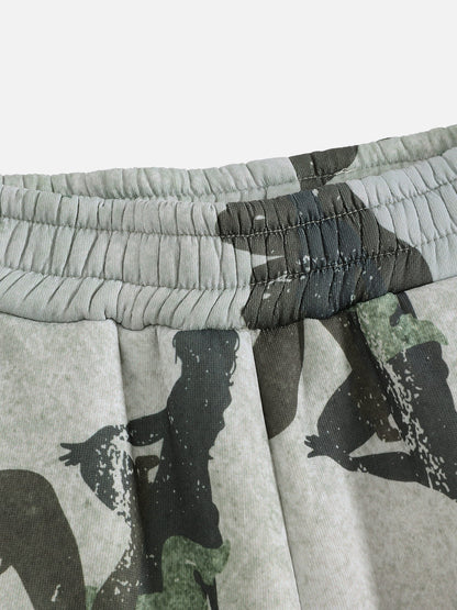 Aelfric Eden All-Over Print Baggy Sweatpants