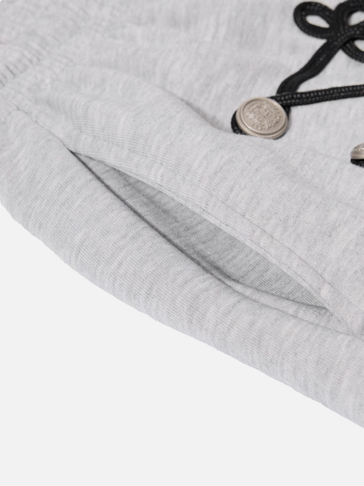 Aelfric Eden Lace-Up Embroidery Baggy Barrel Sweatpants
