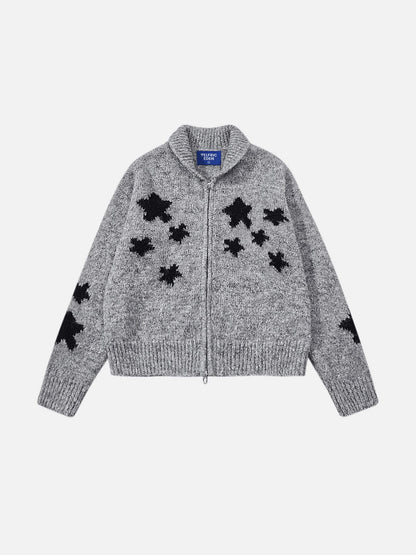 Aelfric Eden Star Pattern Cardigan