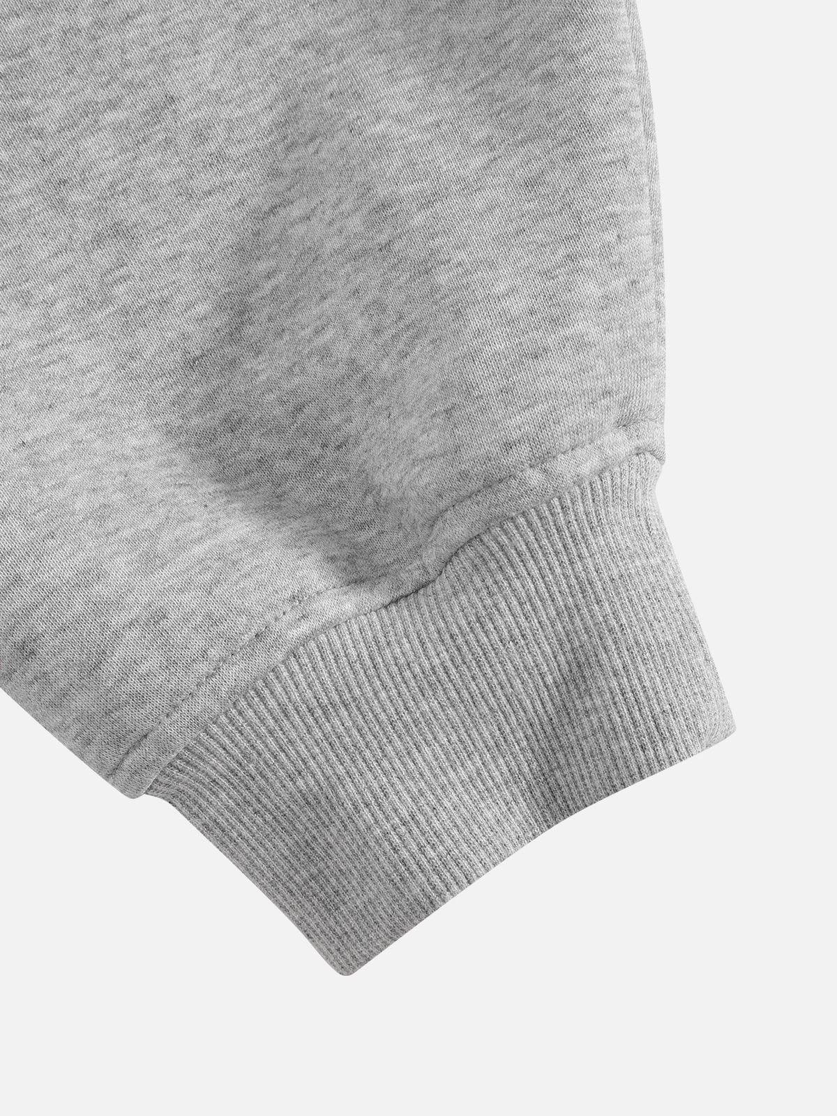 Aelfric Eden Boxy Script Graphic Zip Up Hoodie