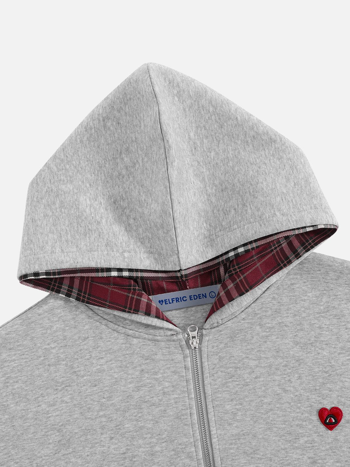 Aelfric Eden Boxy Script Graphic Zip Up Hoodie