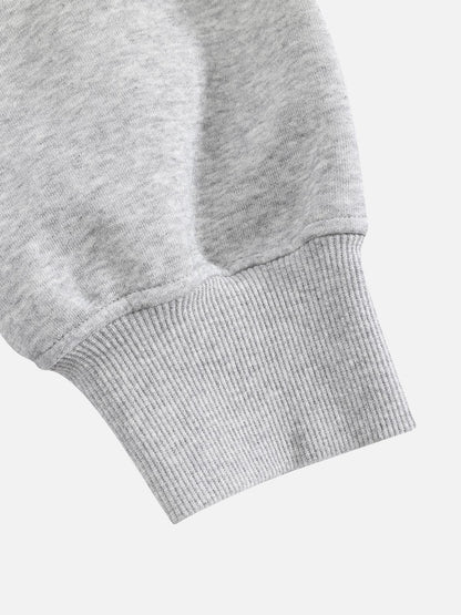 Aelfric Eden Cropped Plaid Lined Pullover Hoodie
