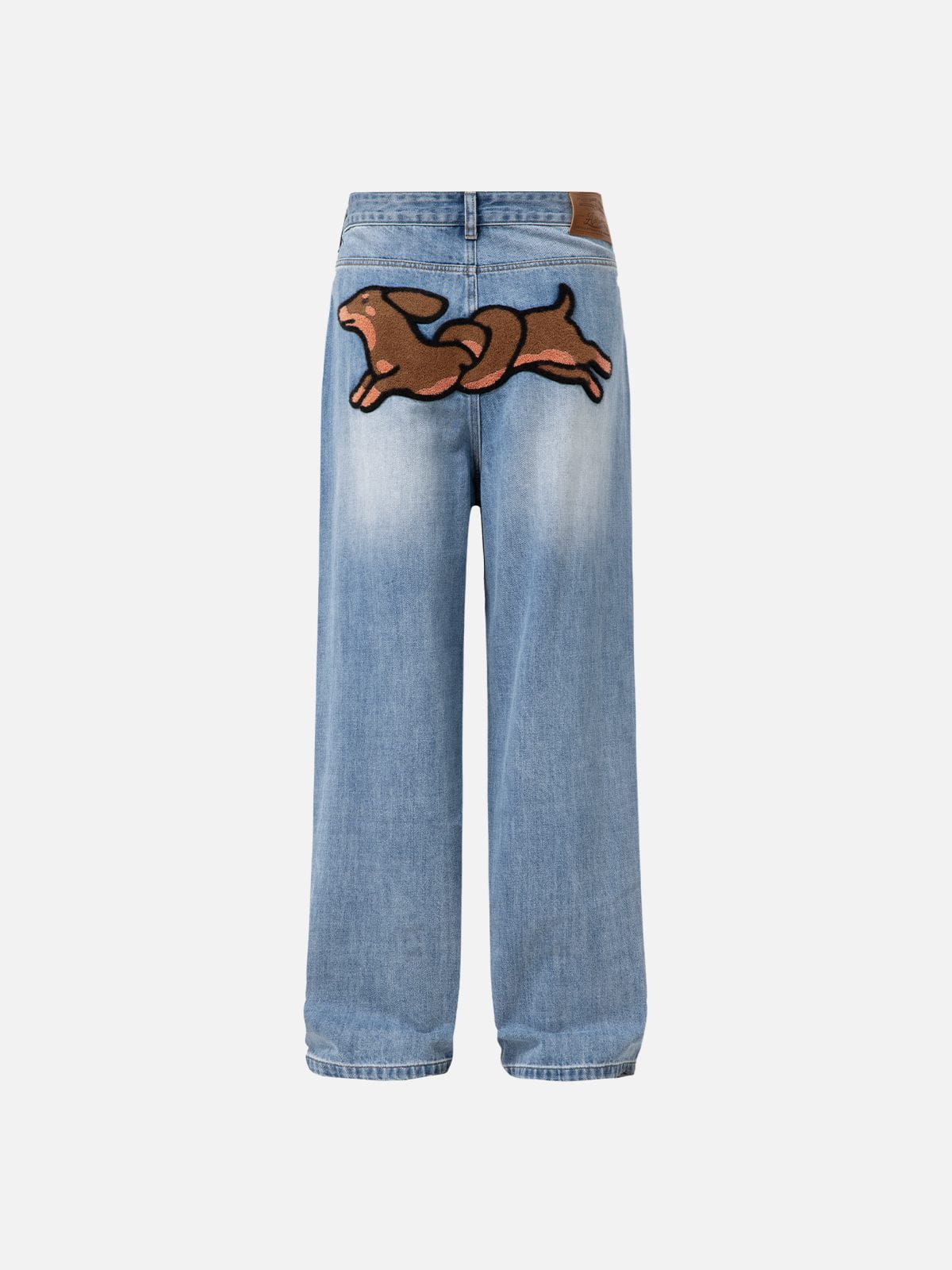 Aelfric Eden Dachshund Embroidery Jeans