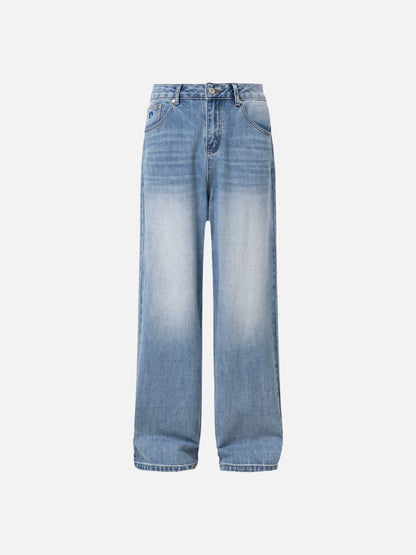 Aelfric Eden Dachshund Embroidery Jeans