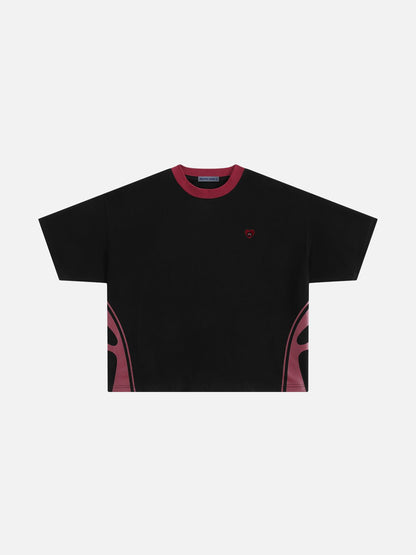 Aelfric Eden Boxy Contrast Collar Tee