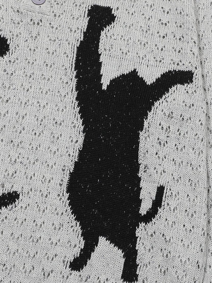 Aelfric Eden Cat Jacquard Sweater