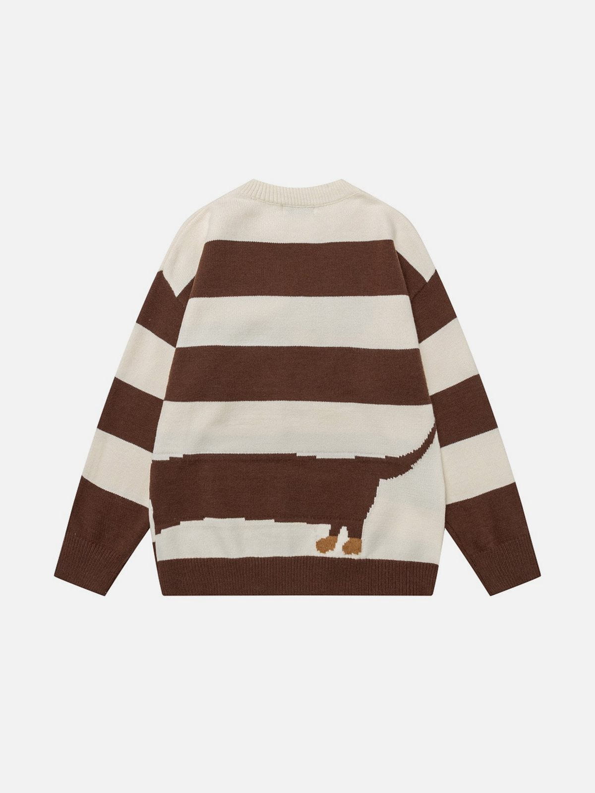 Aelfric Eden Striped Dachshund Sweater