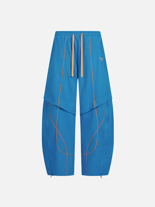 Aelfric Eden Zip Panel Baggy Barrel Sweatpants