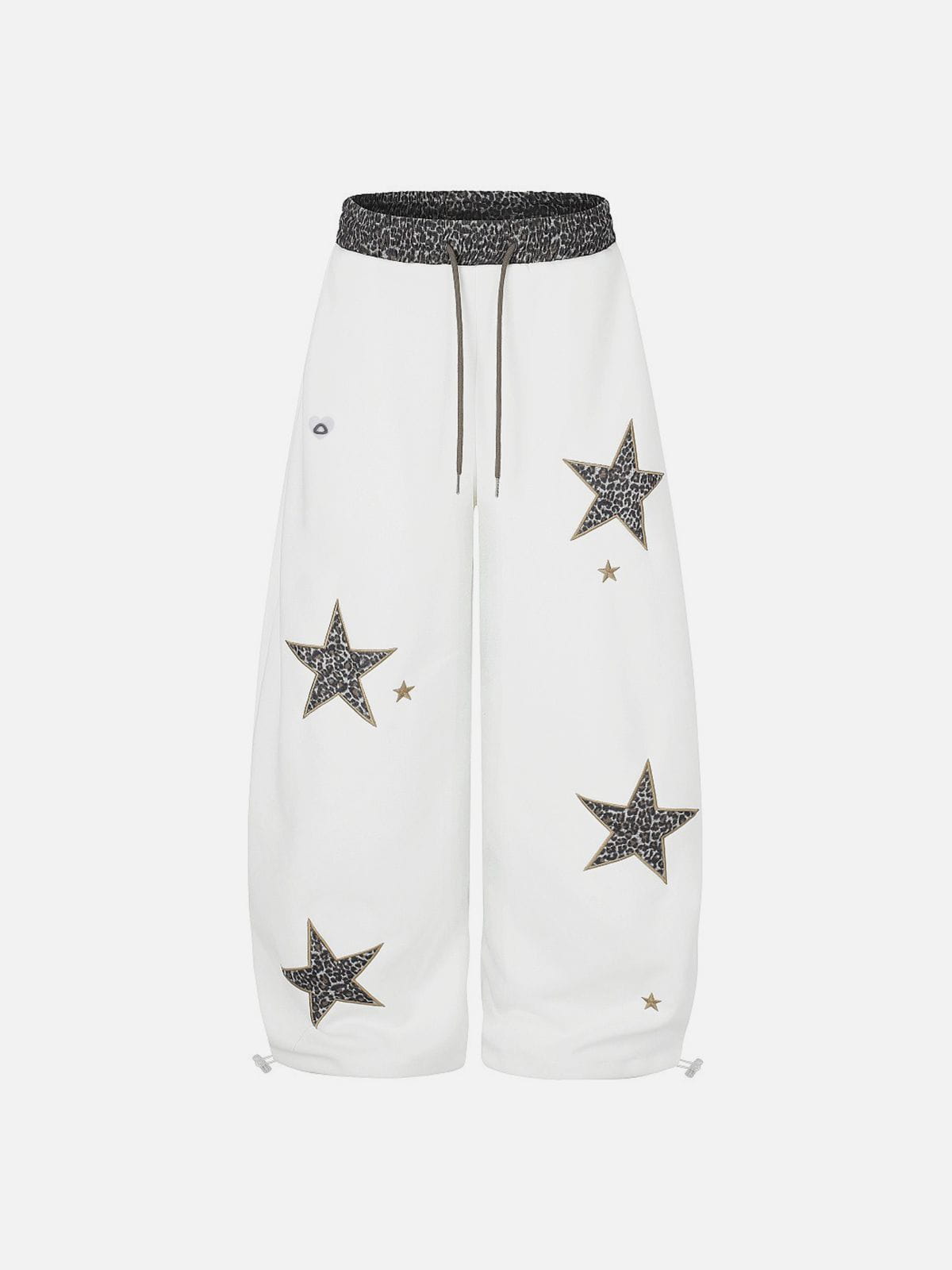 Aelfric Eden Leopard Star Baggy Barrel Sweatpants