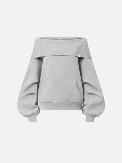 [Pre-Order] Aelfric Eden Off-The-Shoulder Pullover Hoodie