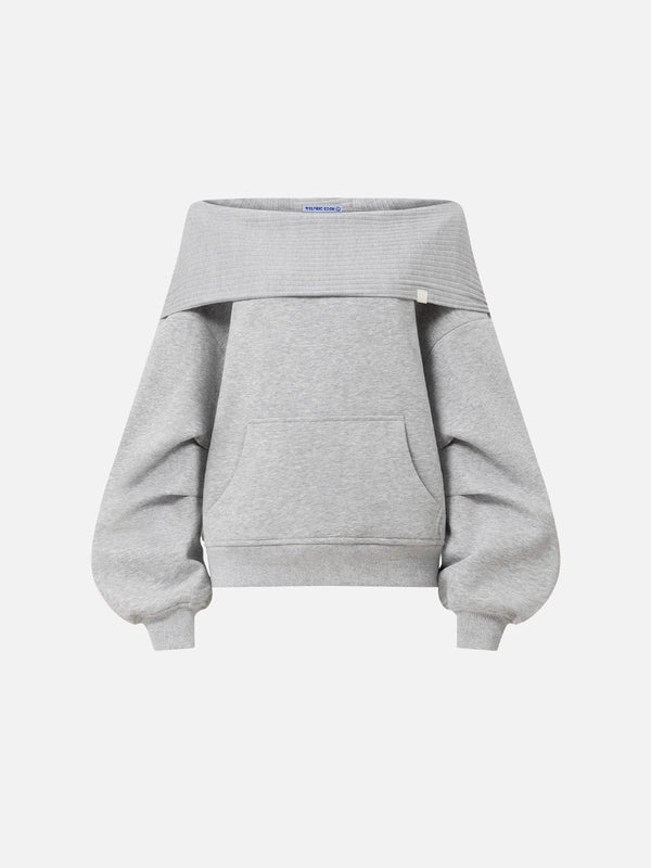 [Pre-Order] Aelfric Eden Off-The-Shoulder Pullover Hoodie