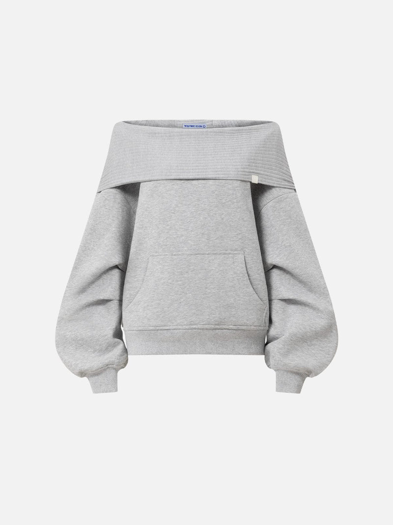 [Pre-Order] Aelfric Eden Off-The-Shoulder Pullover Hoodie