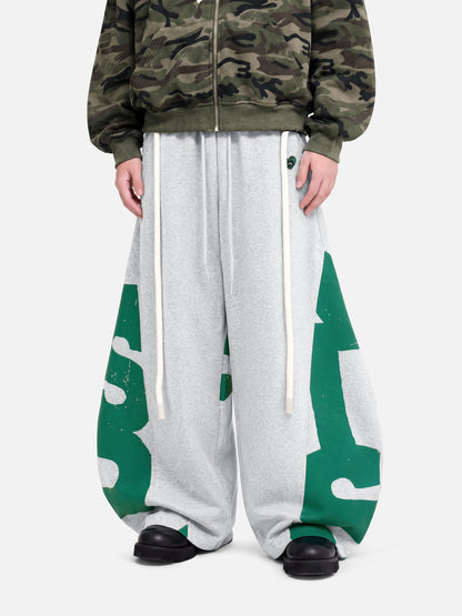 Aelfric Eden Graffiti Super Baggy Barrel Sweatpants