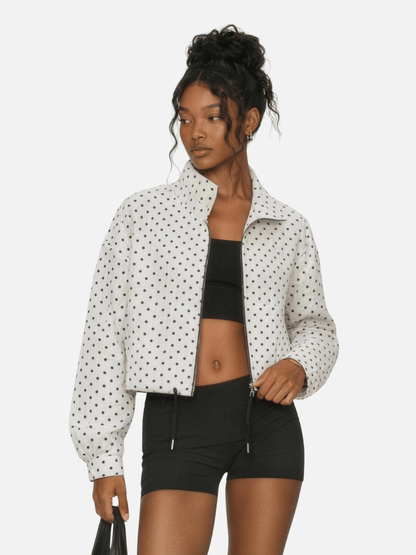 Aelfric Eden Polka Dot Drawstring Jacket