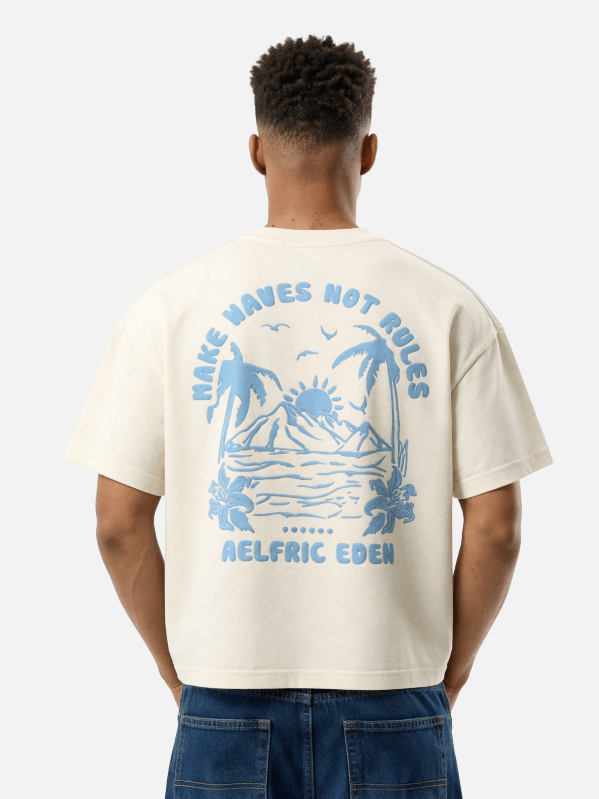Aelfric Eden Boxy Island Scene Tee
