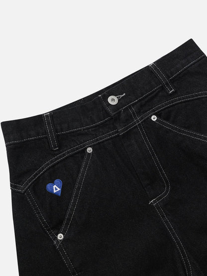 Aelfric Eden Wrinkle Baggy Barrel Jeans
