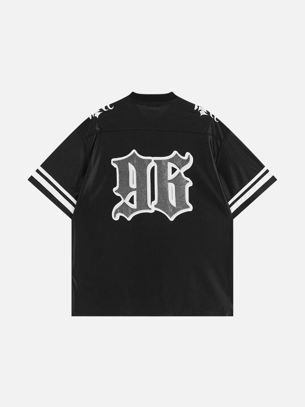 Aelfric Eden Hotfix Rhinestone Football Jersey