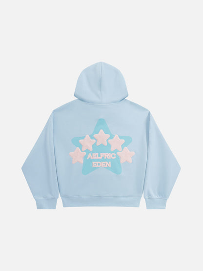 Aelfric Eden Oversized Colorful Eden Star Pullover Hoodie