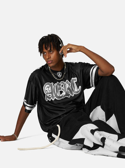 Aelfric Eden Hotfix Rhinestone Football Jersey