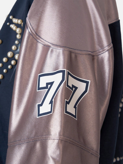 Aelfric Eden Pearl Number Football Jersey