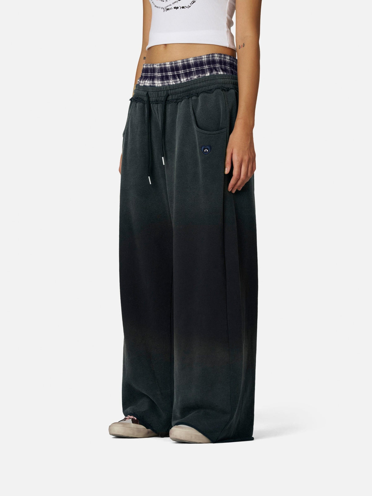 Aelfric Eden Double Waist Vintage Baggy Sweatpants