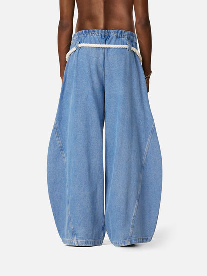 Aelfric Eden Super Baggy Drawstring Waist Jeans