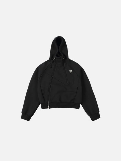 [Pre-Order] Aelfric Eden Boxy Panel Zip Up Hoodie