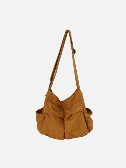 Multi Pocket Shoulder Bag