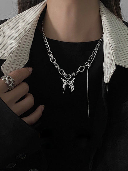 Aelfric Eden Butterfly Pendant Necklace