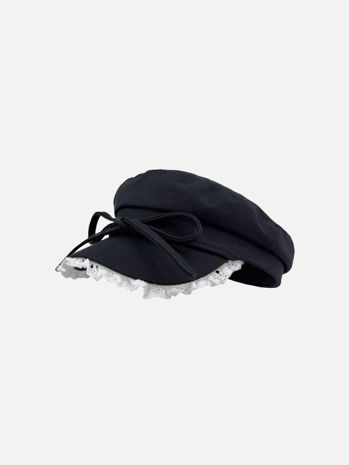 Lace Patchwork Beret