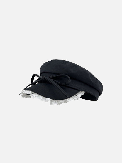 Lace Patchwork Beret