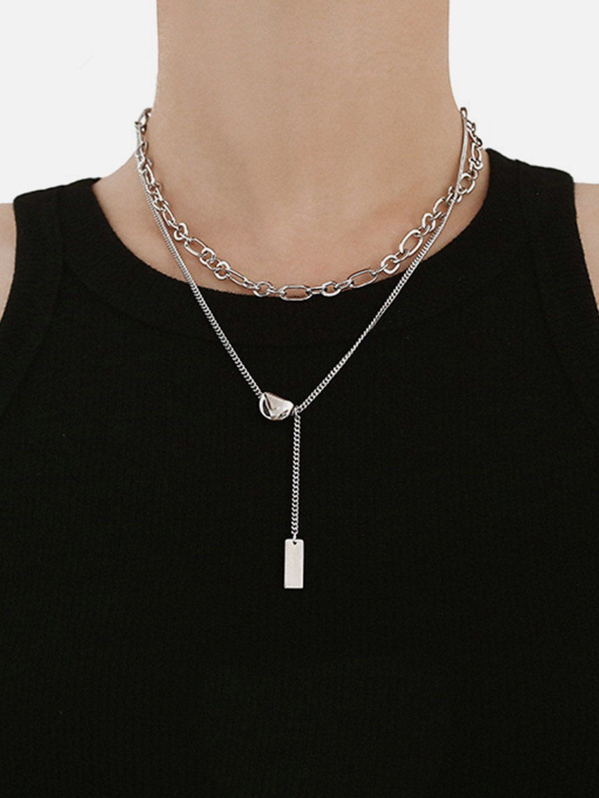 Aelfric Eden Hip Hop Layerd Necklace
