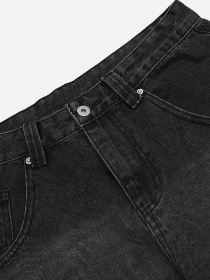 Aelfric Eden Dirty-Dyed Super Baggy Barrel Jeans