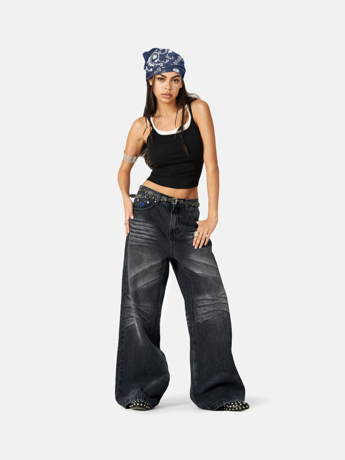 Aelfric Eden Baggy  Folds Jeans